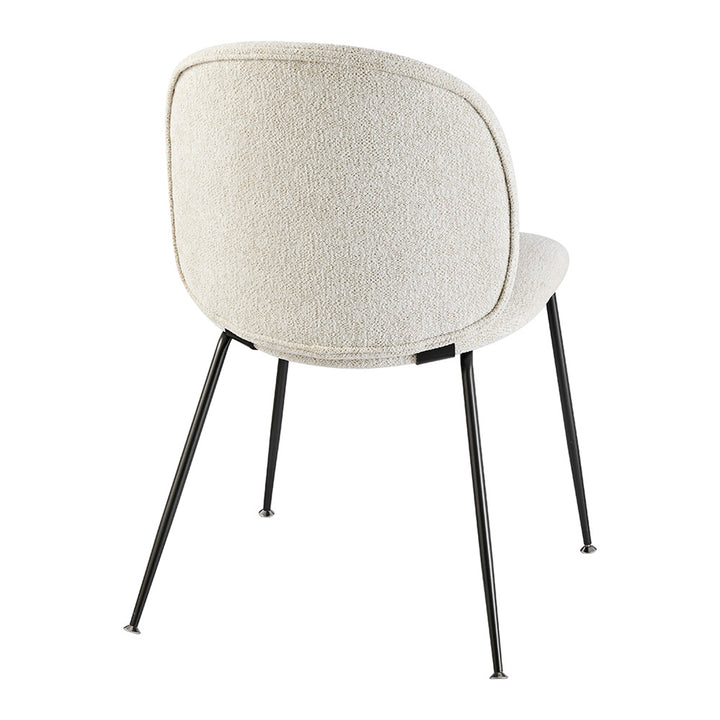 Nisha Boucle Dining Side Chair - Posh Ivory - view 7
