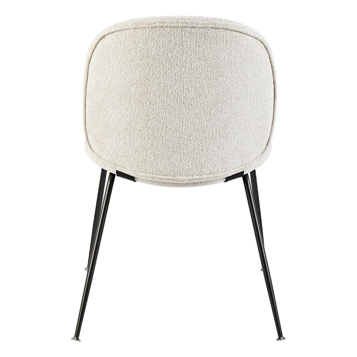 Nisha Boucle Dining Side Chair - Posh Ivory - view 6