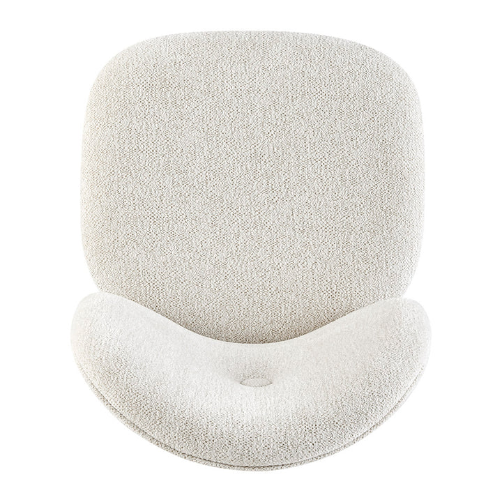Nisha Boucle Dining Side Chair - Posh Ivory - view 8