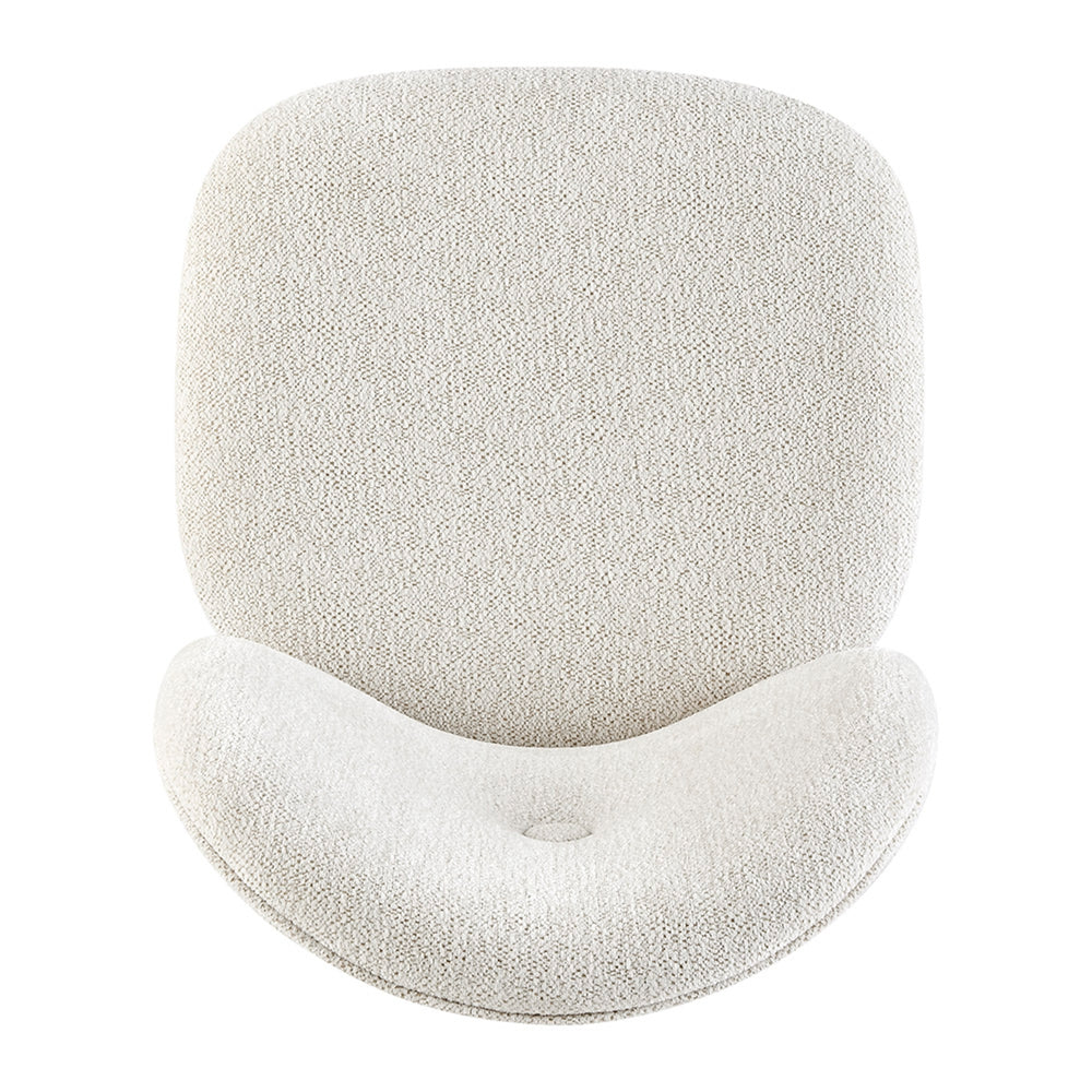 Nisha Boucle Dining Side Chair - Posh Ivory - view 8