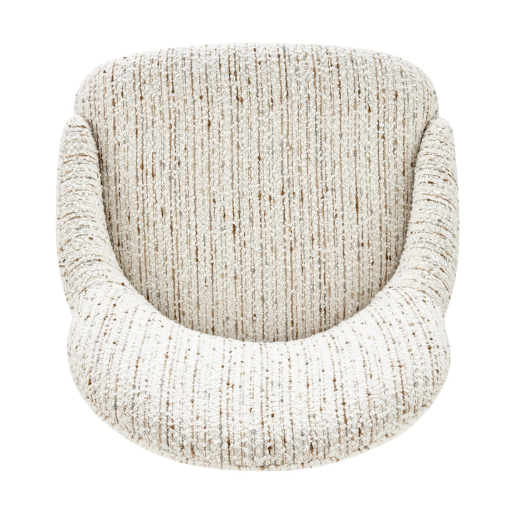 Katrisa Boucle Dining Side Chair - Zenith White - view 8