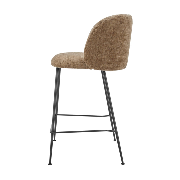 Millie Chenille Counter Stool - Canova Brown - view 5