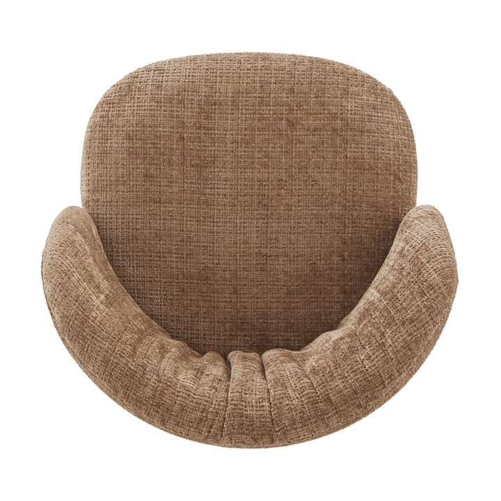 Millie Chenille Counter Stool - Canova Brown - view 8