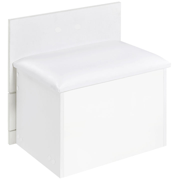 Coaster Furniture 930208 Danbury 3-drawer Makeup Vanity & Stool Set White High Gloss