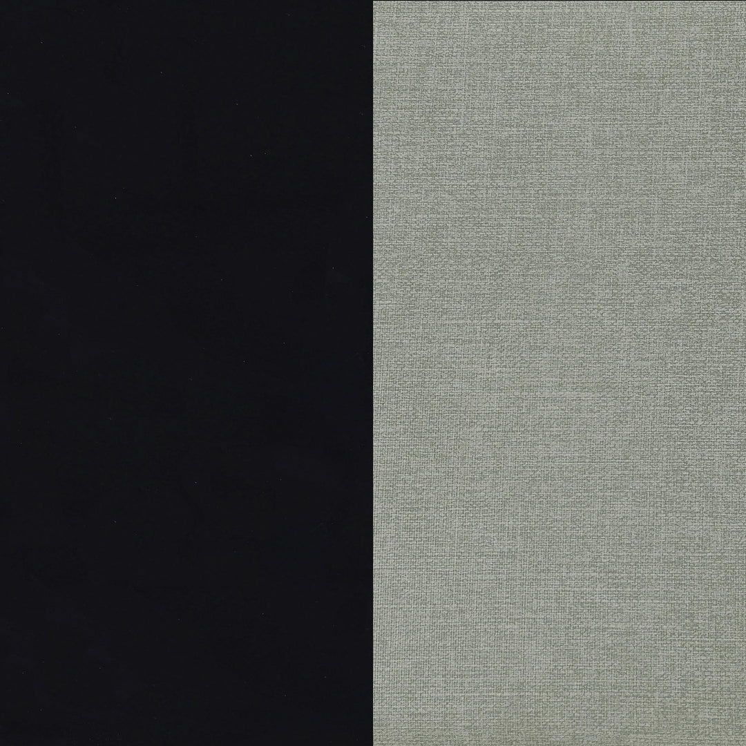 Coaster Furniture 930219 Flora 2-drawer Vanity Set with LED Mirror Black High Gloss