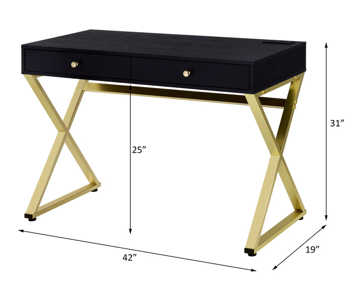 Coleen Writing Desk with USB(Same Ac00894)