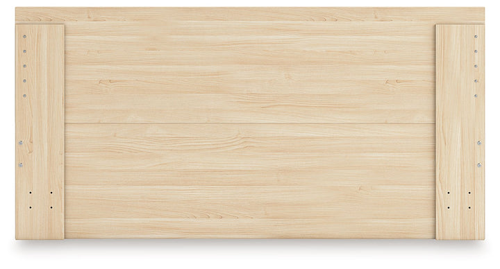 Onita - King Panel Platform Bed With Storage - Natural by Ashley Furniture product image