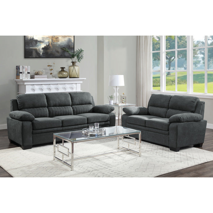 Holleman 80" Dark Sofa
