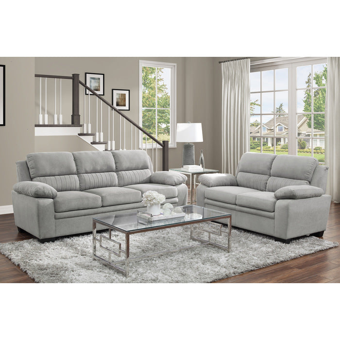 Holleman 80" Gray Sofa