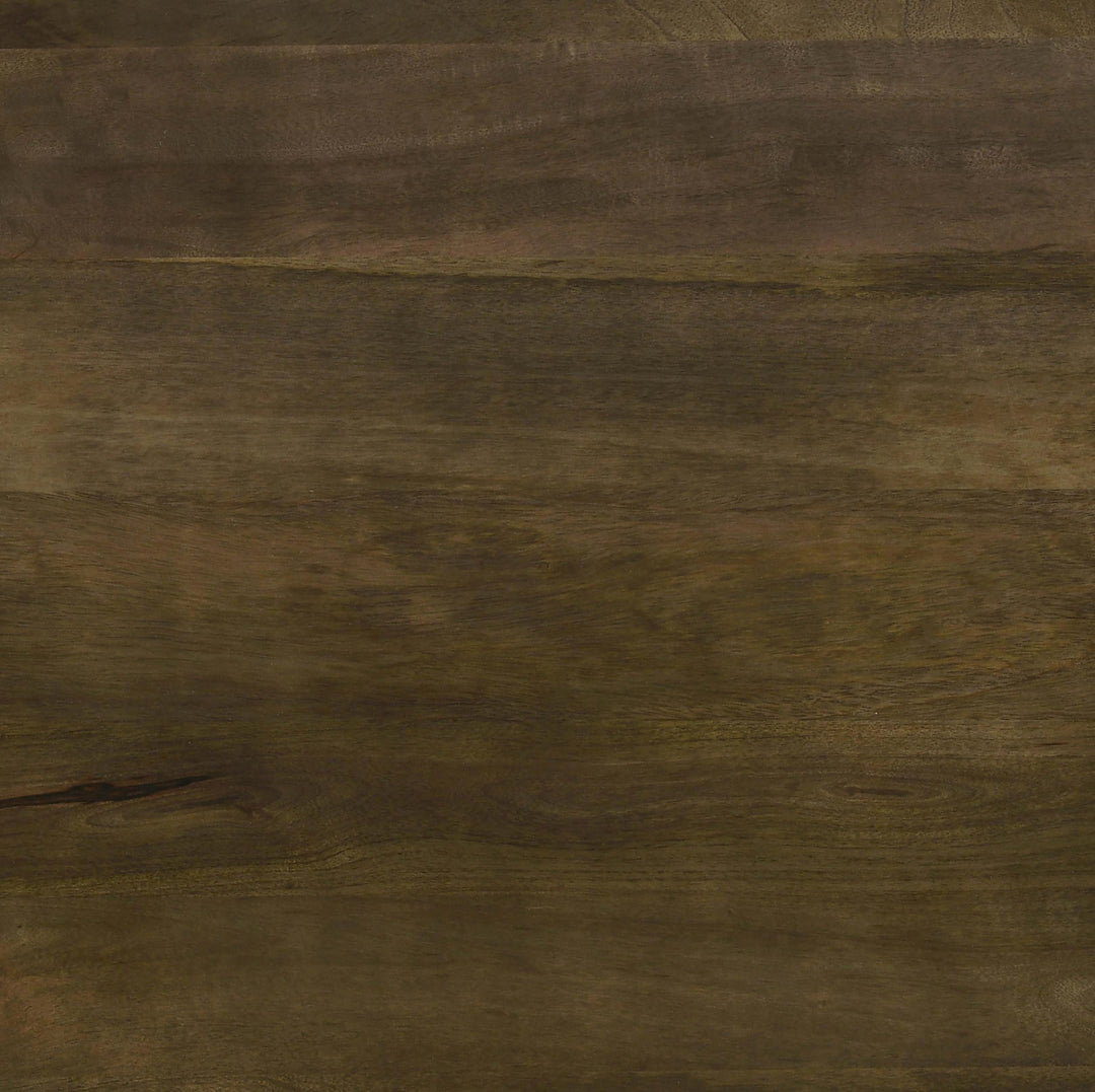 Coaster Furniture 935995 Yaritza Round Mango Wood Coffee Table Natural and Gunmetal