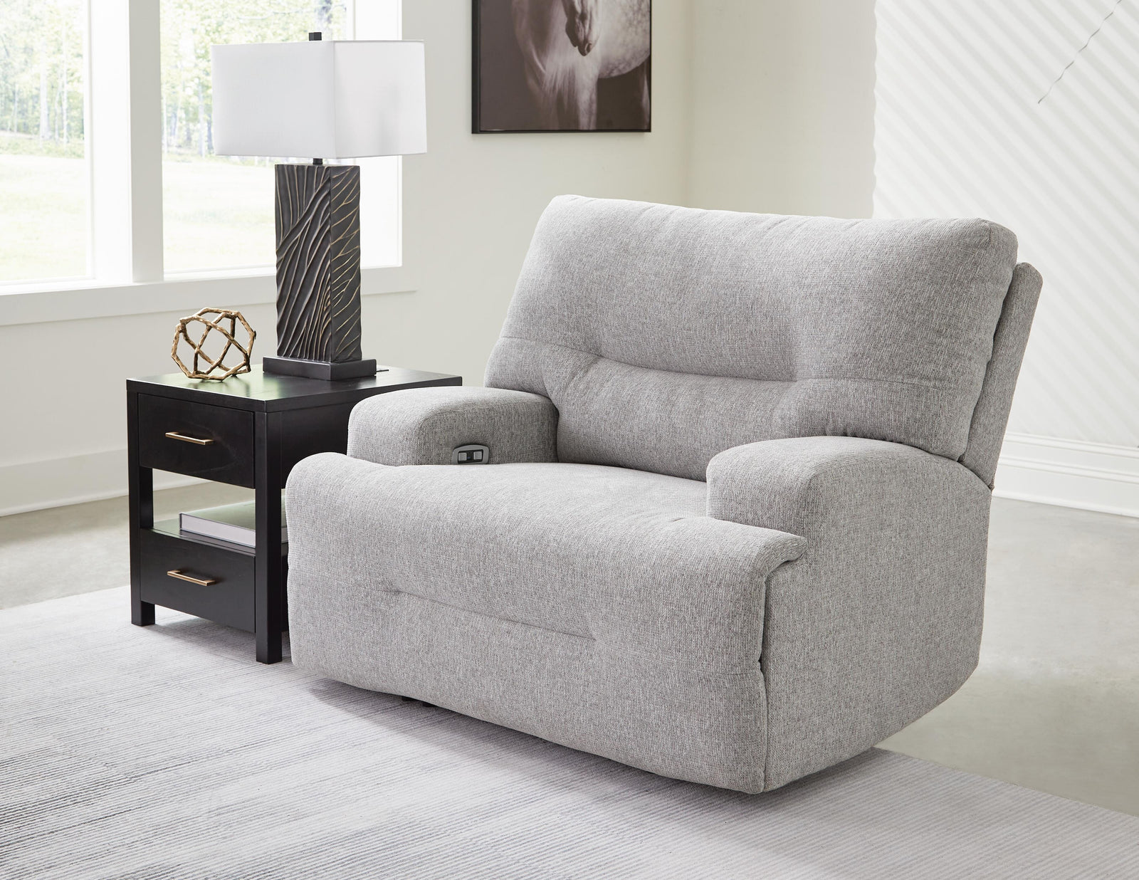 Acklen Place Oversized Power Recliner - Gray (2)
