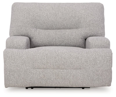 Acklen Place Oversized Power Recliner - Gray | Ashley Furniture