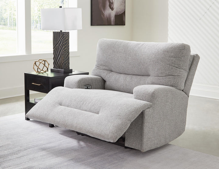 Acklen Place Oversized Power Recliner - Gray (9)