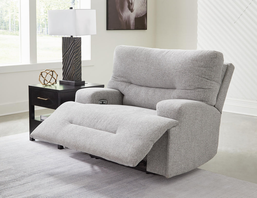 Acklen Place Oversized Power Recliner - Gray (9)