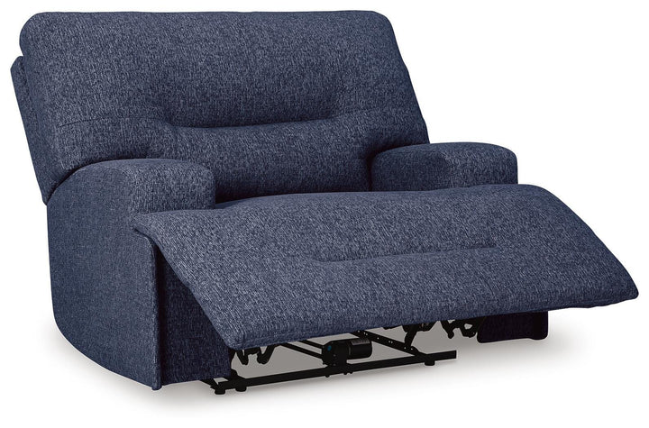 Acklen Place Oversized Power Recliner - Blue (3)