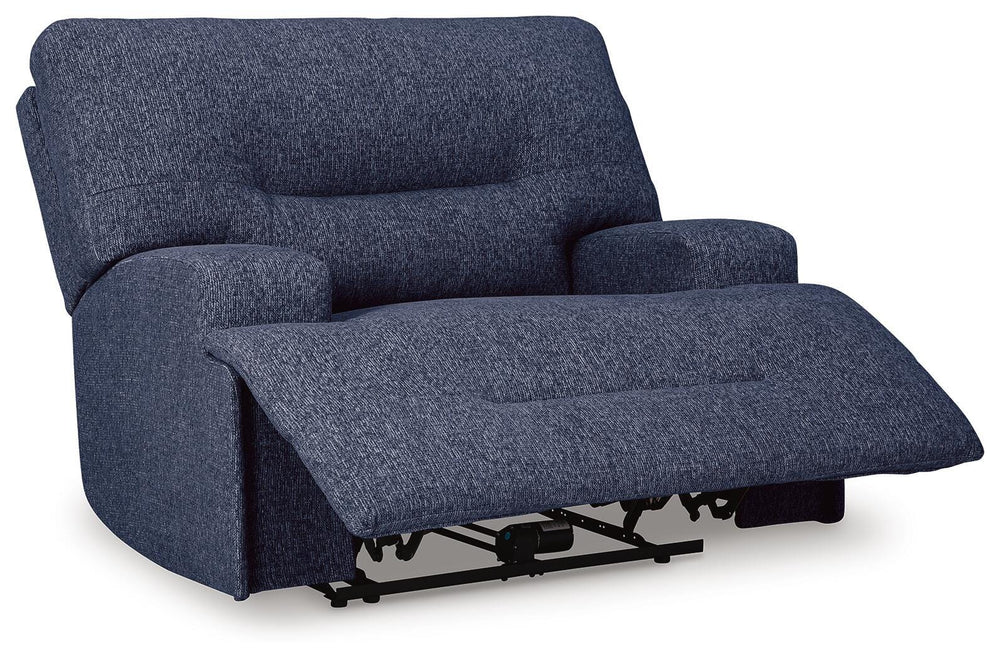 Acklen Place Oversized Power Recliner - Blue (3)