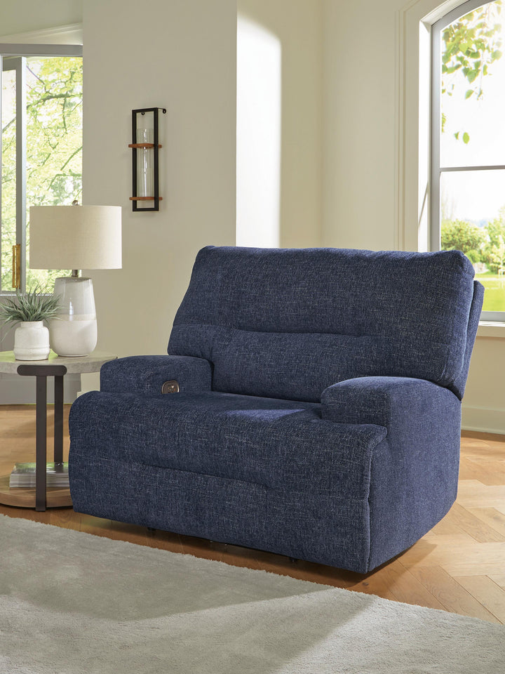 Acklen Place Oversized Power Recliner - Blue (2)