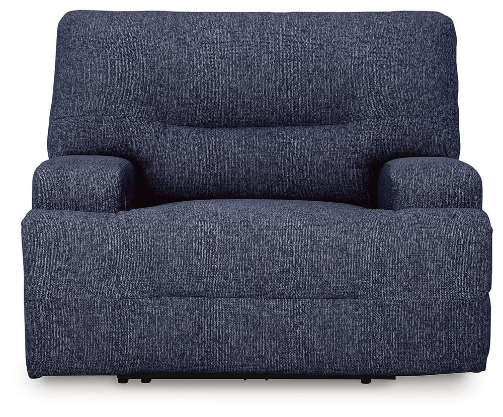 Acklen Place Oversized Power Recliner - Blue (4)