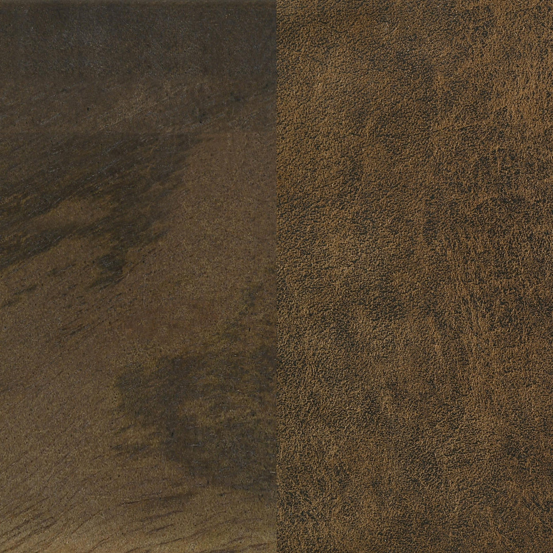 Coaster Furniture 936135 Chessie 1-drawer Side Table With Leatherette Sling Tobacco