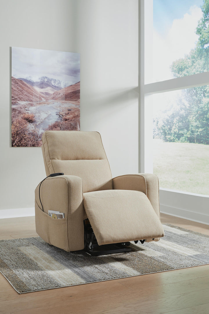 Starganza Power Lift Recliner - Light Brown (9)