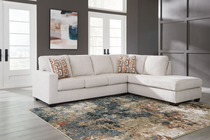 Aviemore - 2-Piece Sectional With Raf Corner Chaise - Stone by Ashley Furniture product image