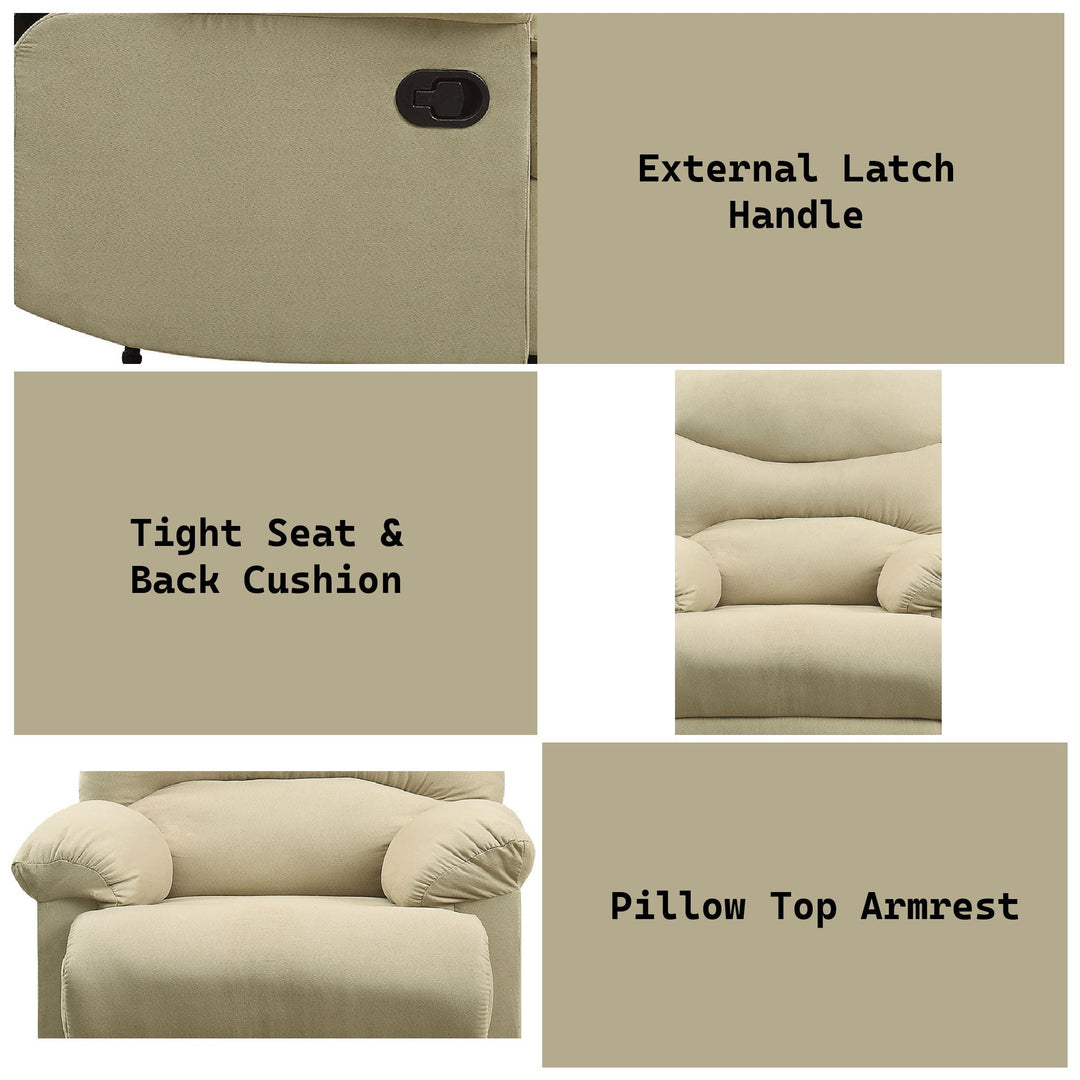 Arcadia - Micro Motion Recliner - Beige