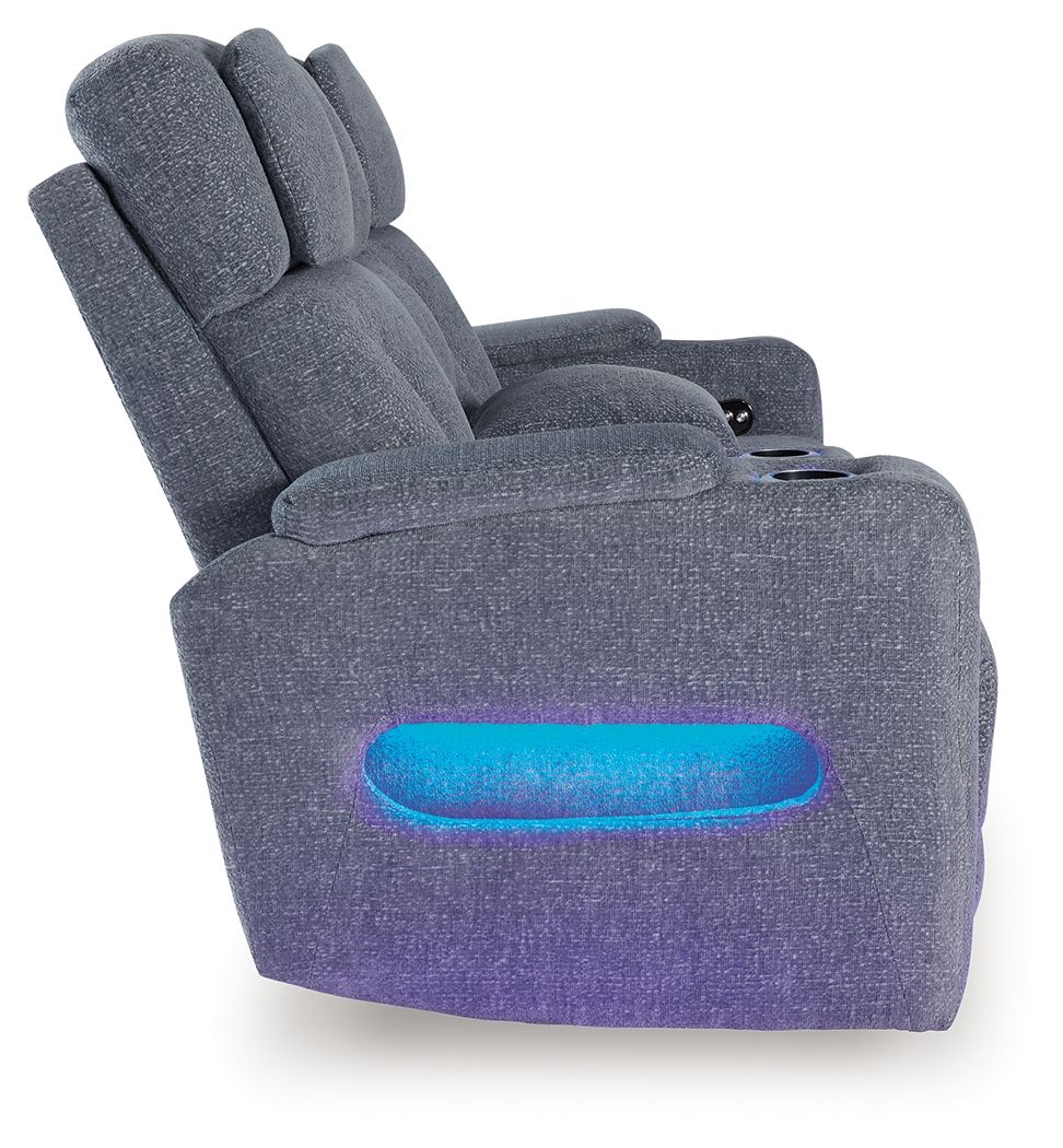 Studio Cave Power Reclining Loveseat with Console