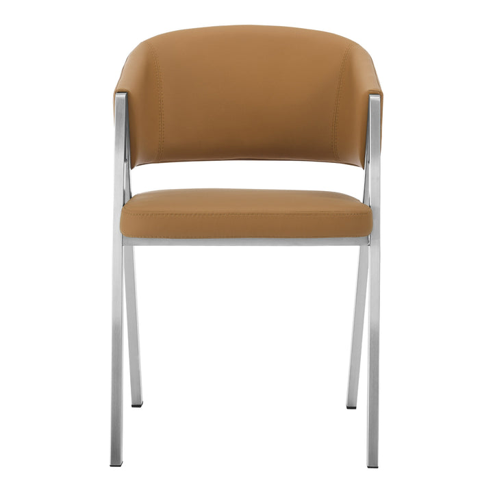 Marcus - Modern Vegan Leather Dining Chair (Set of 2)