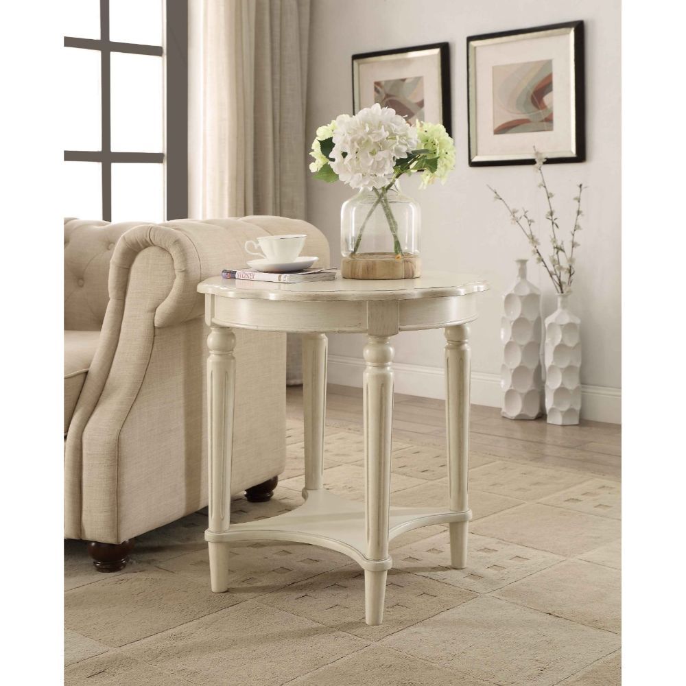 Fordon - End Table - Antique White