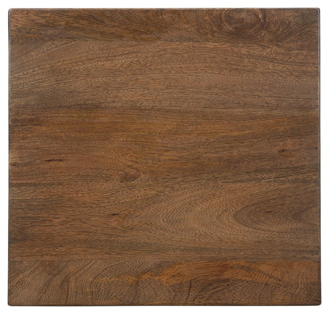 Trailbend - Accent Table - Brown / Gunmetal