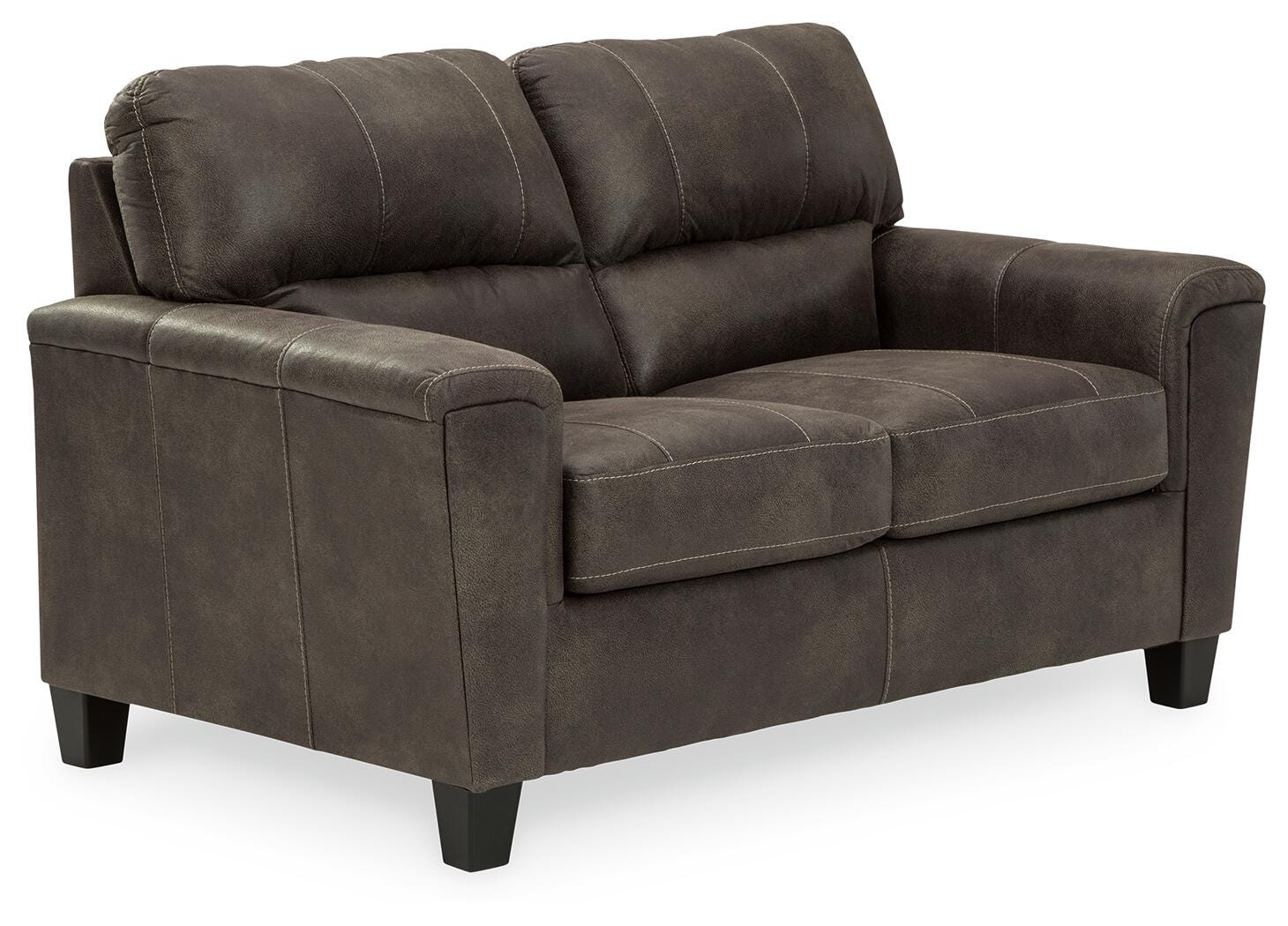 Navi Loveseat - Dark Gray (1)