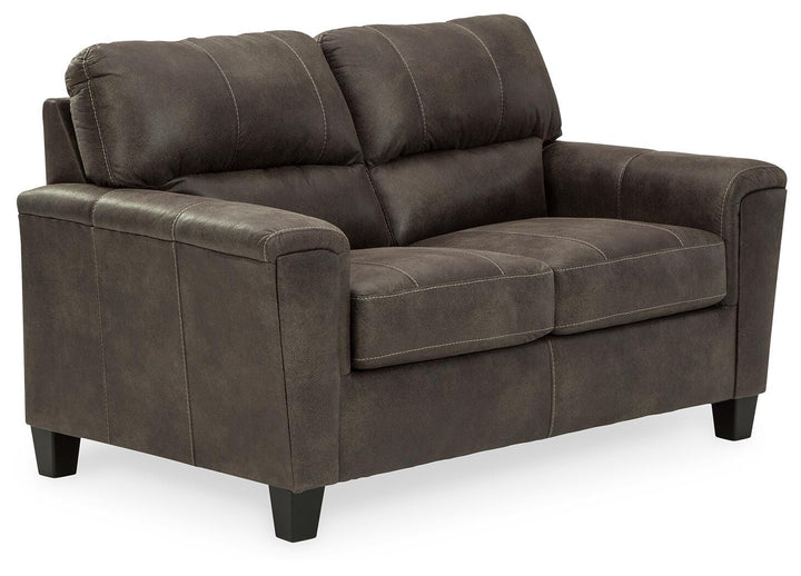 Navi Loveseat - Dark Gray (1)
