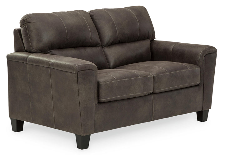 Navi Sofa, Loveseat and Recliner - Smoke (4)