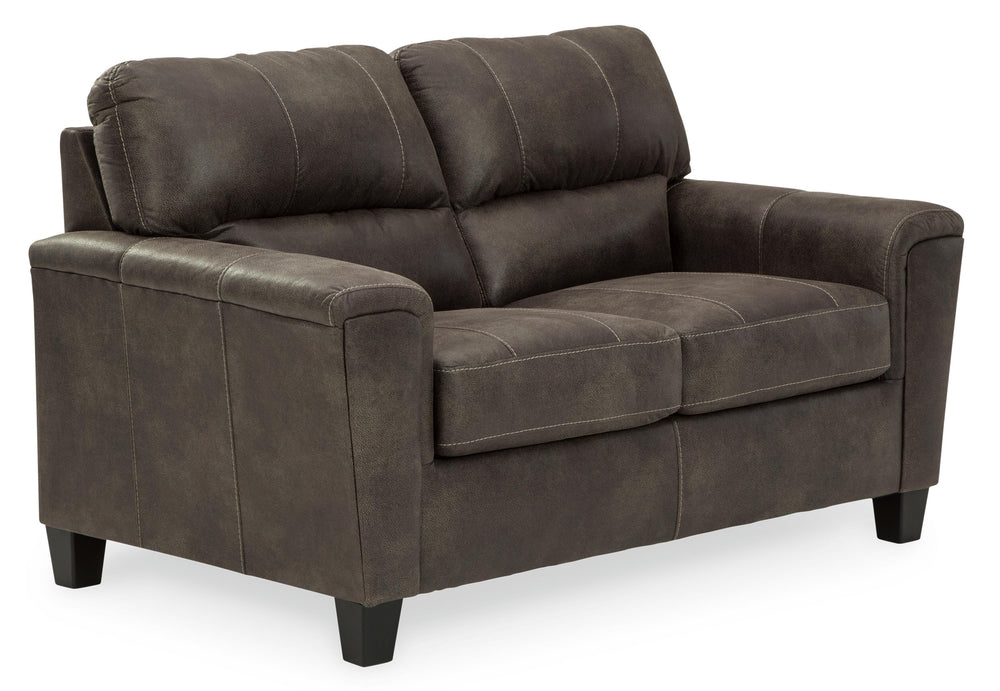 Navi Sofa, Loveseat and Recliner - Smoke (4)
