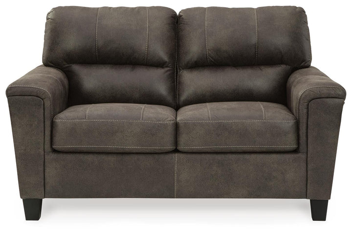 Navi Loveseat - Dark Gray (5)