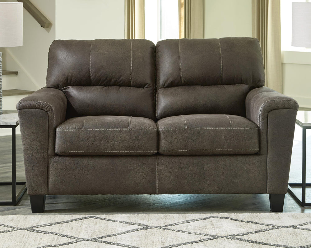 Navi Loveseat - Dark Gray (2)