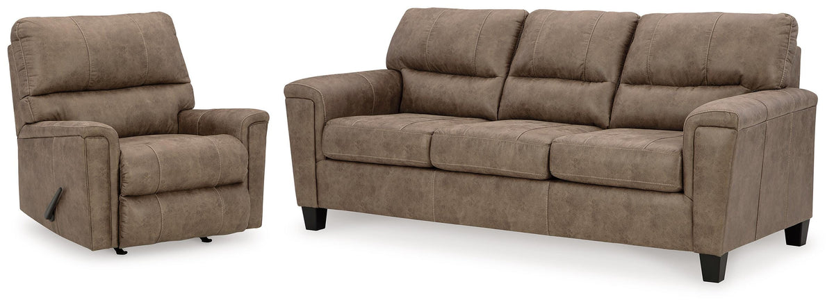 Navi Sofa and Recliner (1)