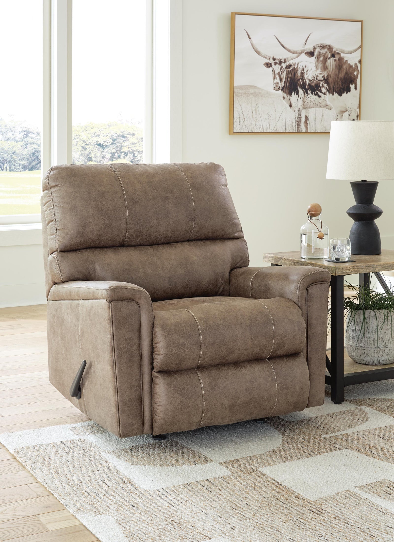 Navi Recliner - Dark Brown (2)