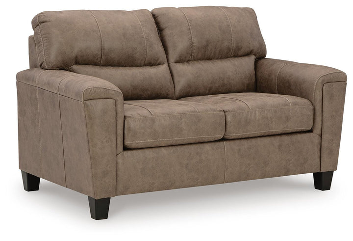 Navi Loveseat - Dark Brown (3)