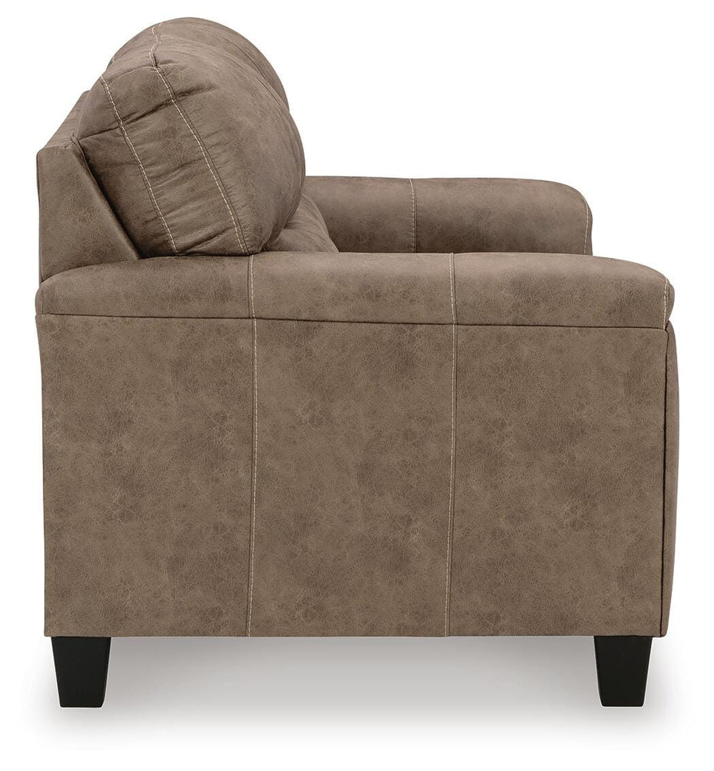 Navi Loveseat - Dark Brown (5)