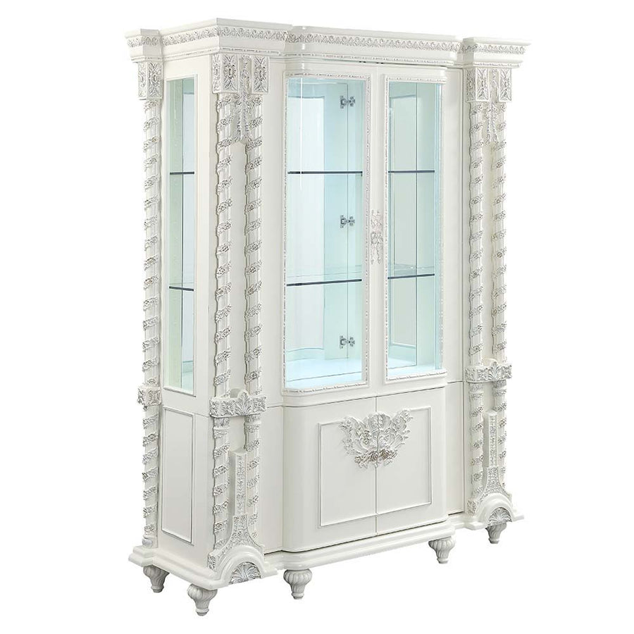 ACME Furniture Vanaheim Curio Antique White