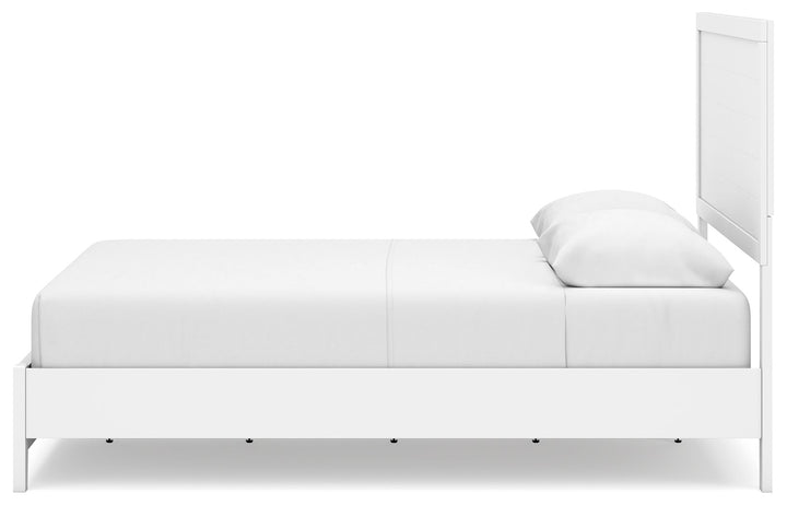 Binterglen - Queen Panel Bed - White by Ashley Furniture product image