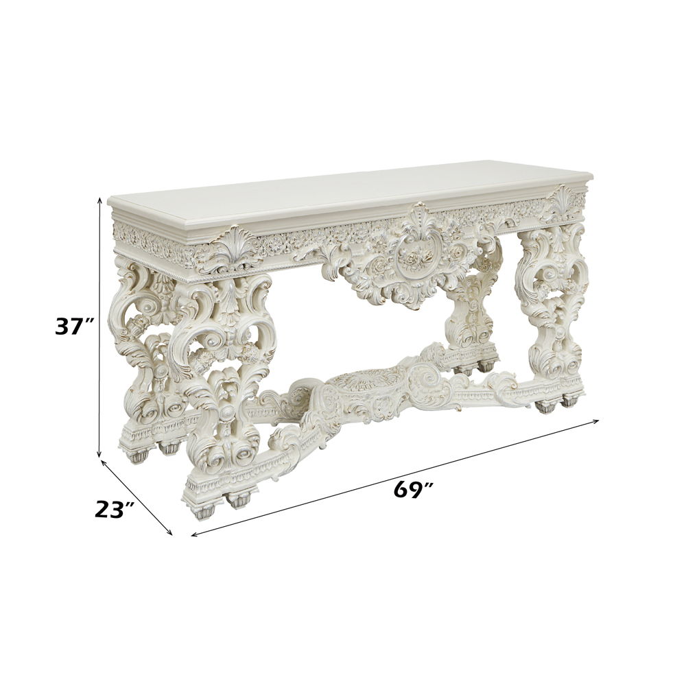 Adara - Sofa Table - Antique White