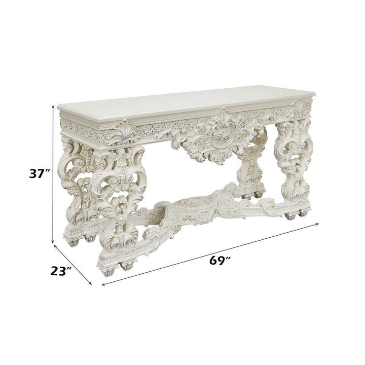 Adara - Sofa Table - Antique White
