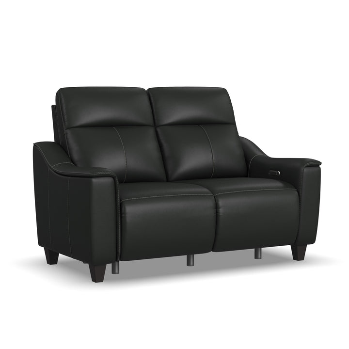 Walter Power Reclining Loveseat With Power Headrests Coal