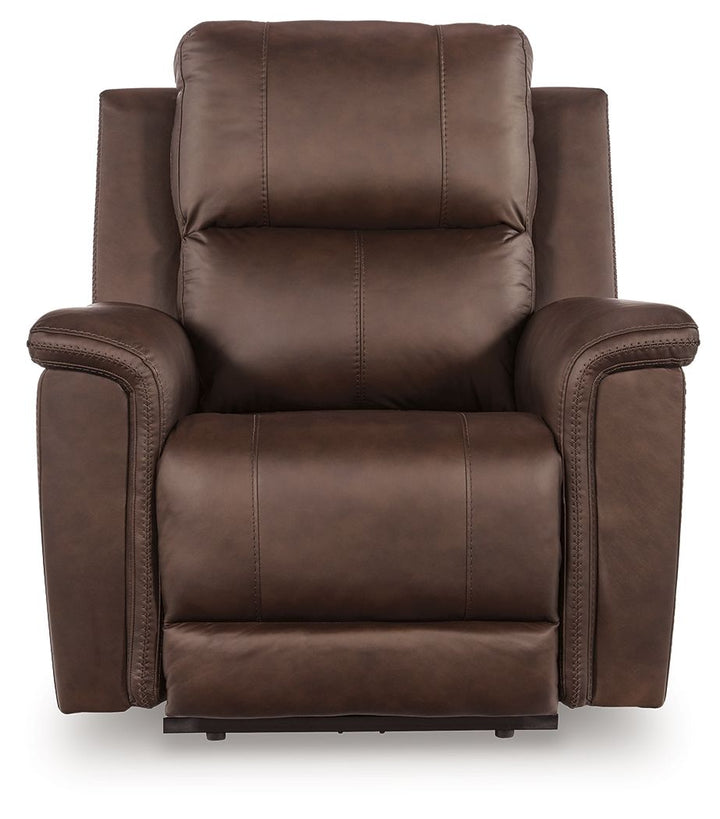 Bleckley - Power Recliner With Adjustable Headrest - Espresso by Ashley Furniture product image