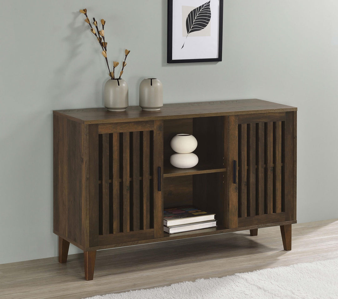 Coaster Furniture 950392 Torin 2-door Engineered Wood Accent Cabinet Dark Pine