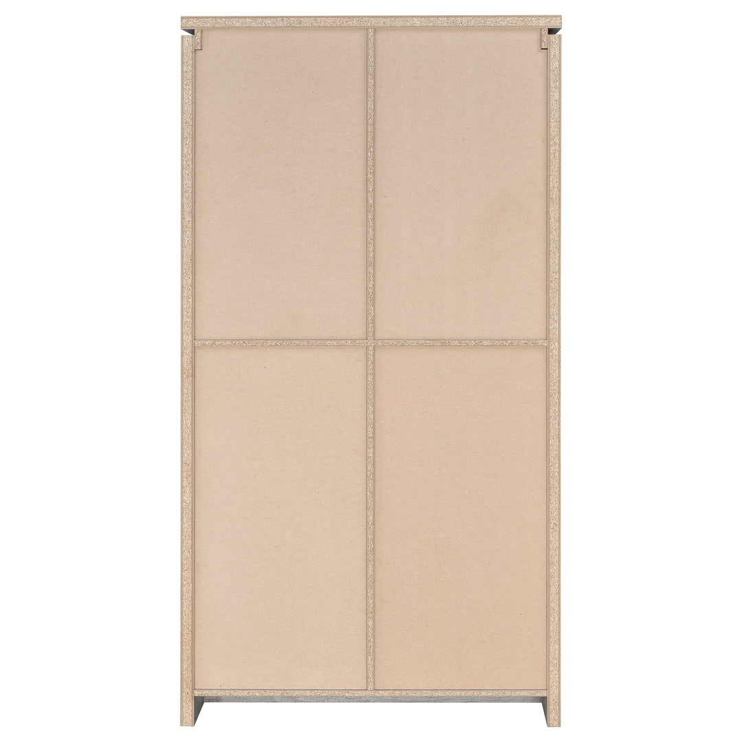 Coaster Furniture 950783 Alejo 2-door Engineered Wood Tall Cabinet Grey Driftwood