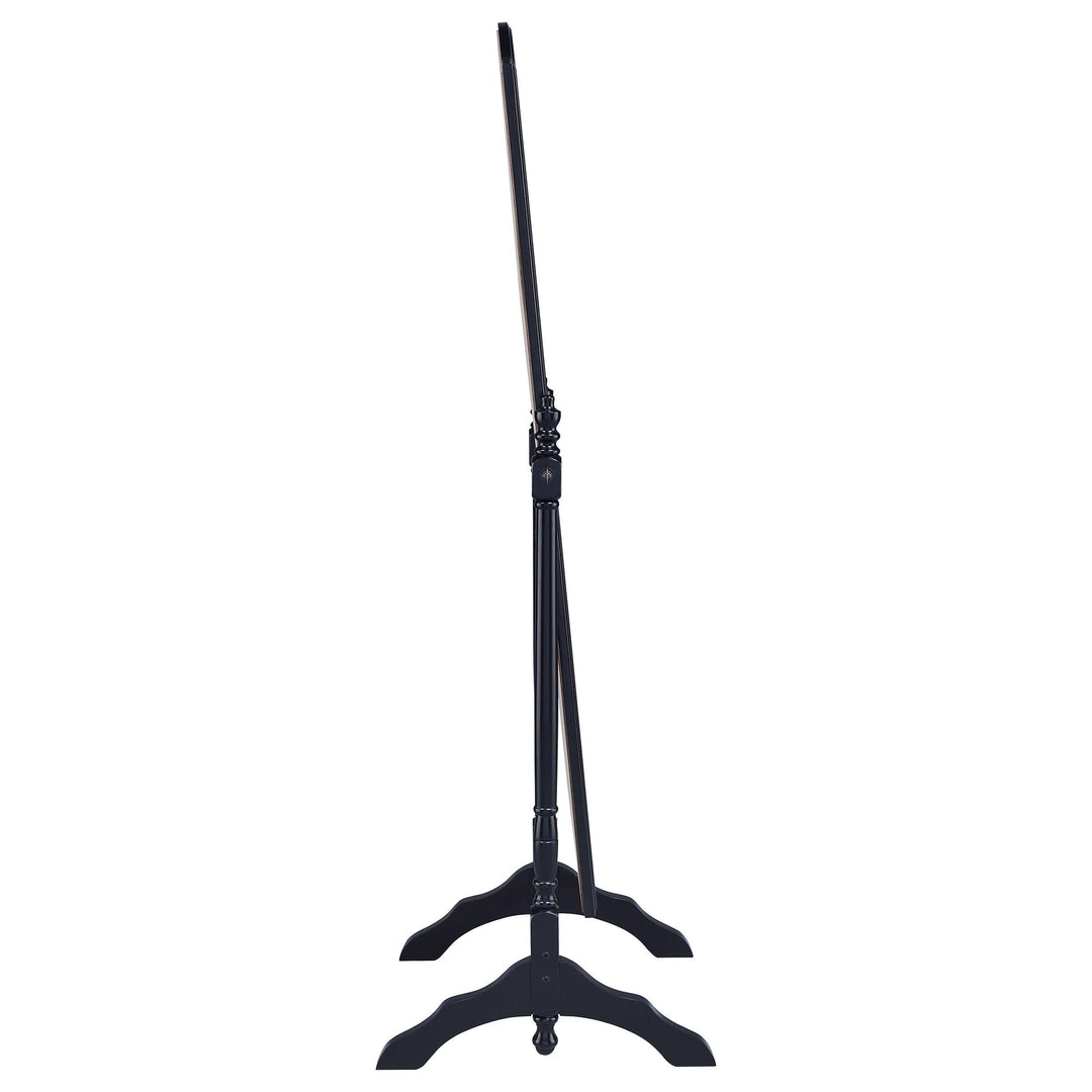 Coaster Furniture 950801 Cabot Wood Adjustable Full Length Cheval Mirror Black