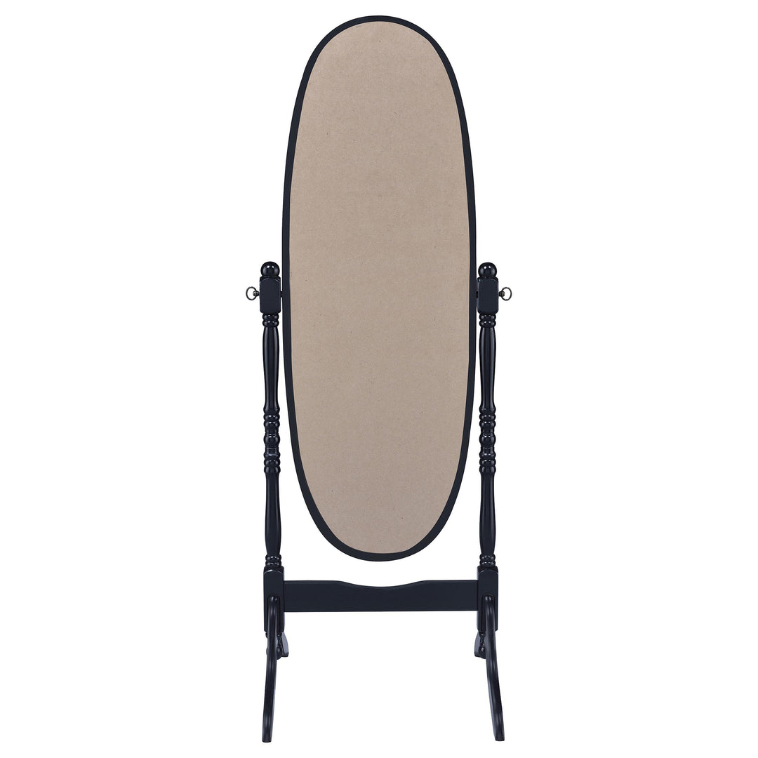 Coaster Furniture 950803 Foyet Wood Adjustable Full Length Cheval Mirror Black